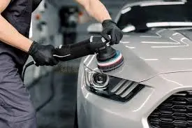 Professional car detailing process
